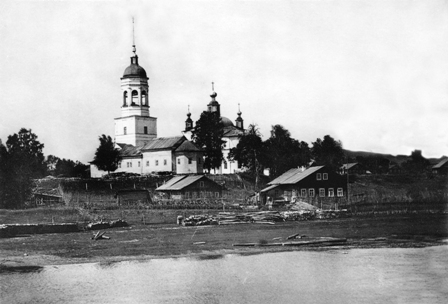 Церковь Флора и Лавра и Богоявленский храм.Нач.XX века Церковь Флора и Лавра и Богоявленский храм.Нач.XX века