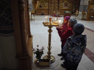 в храме Воскресения Христова в Бутове