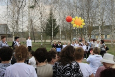 На митинге. Школьники На митинге. Школьники